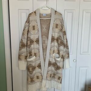 Santa-fe style 2 pocket duster. XXL